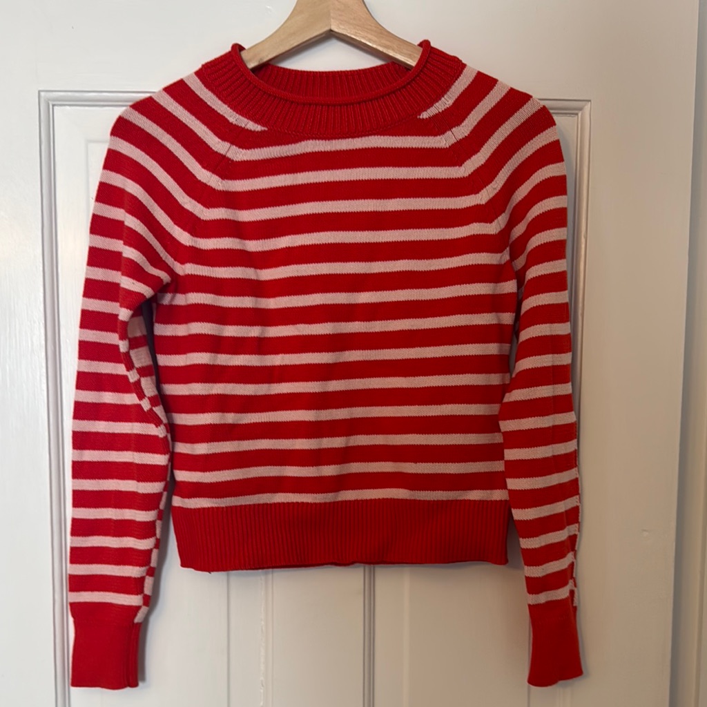 Banana Republic Striped Roll Neck Sweater Great Condition